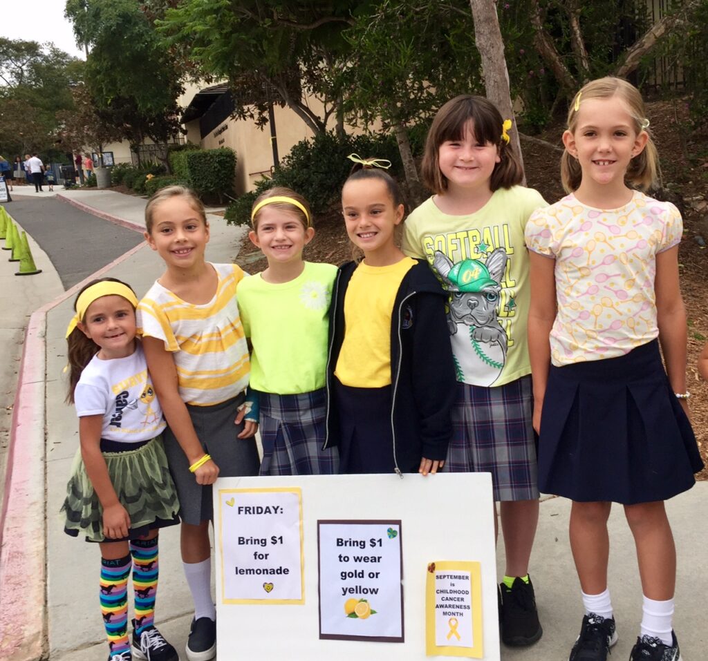 Saint John School supports Alex’s Lemonade Stand