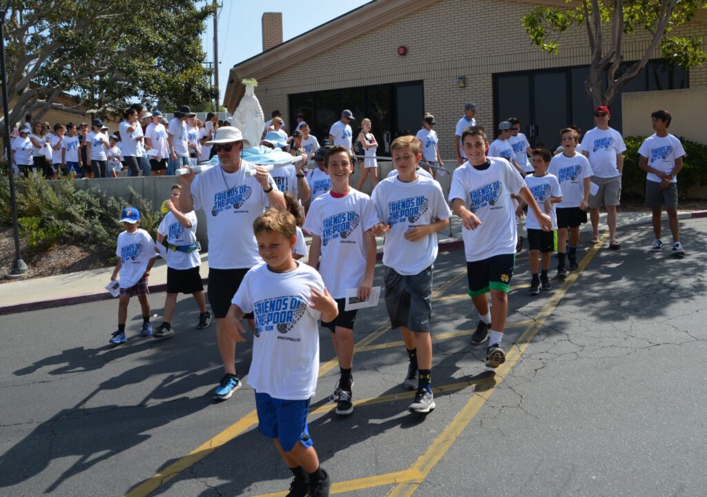 Saint John Community Participated in Friends of the Poor Walk