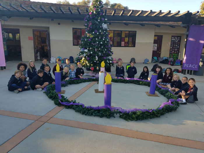 Second Graders Rejoice in the Third Week of Advent