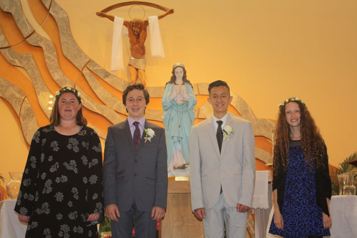 Mary Honored at May Crowning