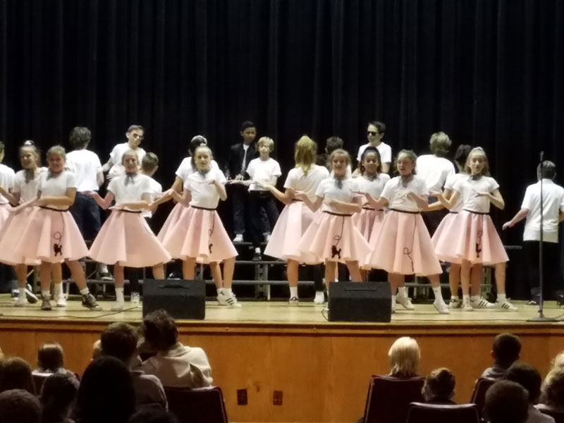 Saint John Middle School Rocks Spring Sing